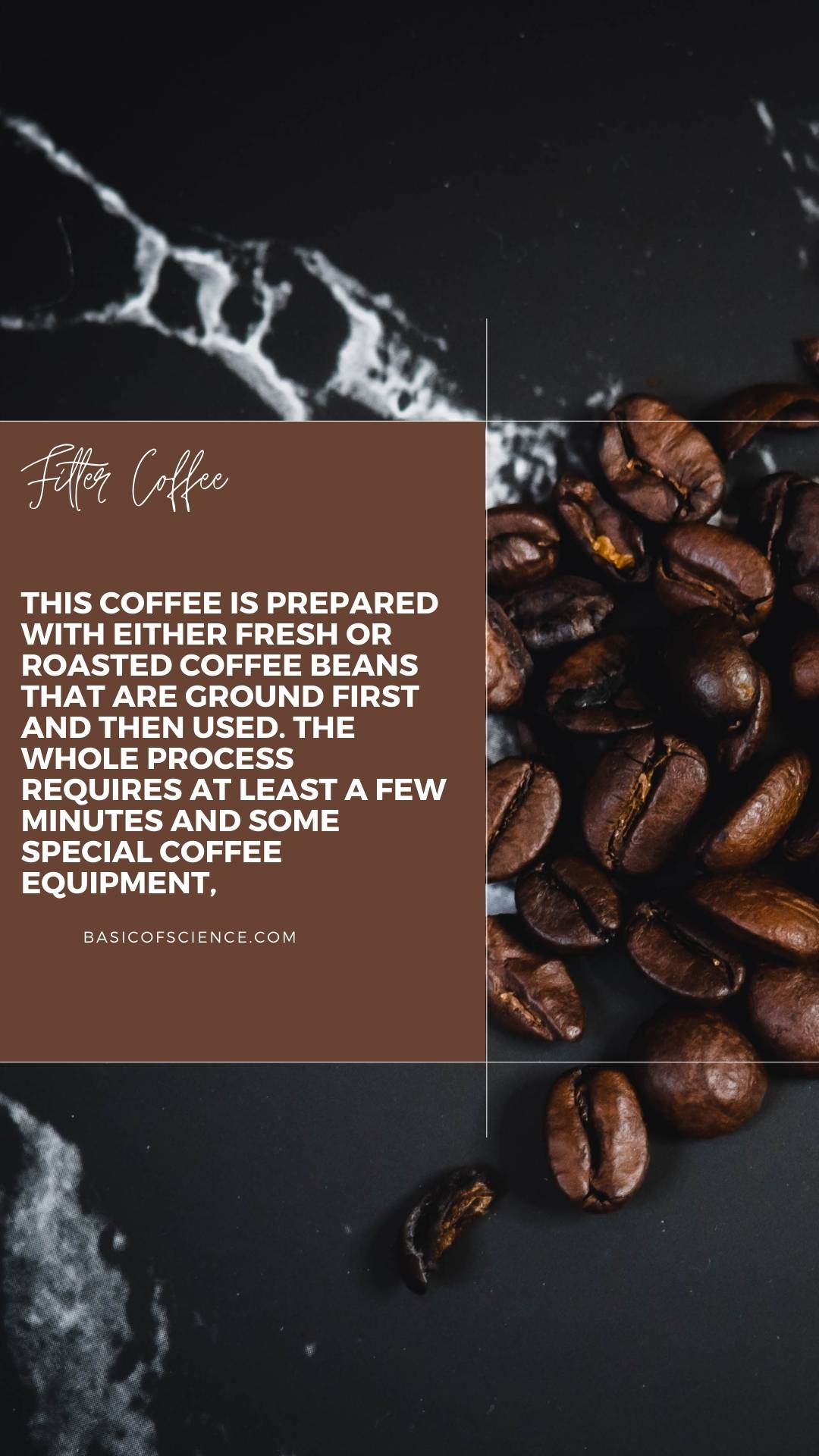 Difference between filter coffee and instant coffee Basic of Science